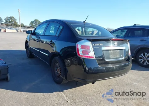 2012 Nissan Sentra 2.0 S from USA, damaged, VIN 3N1AB6AP6CL607043